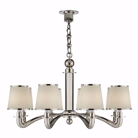 Picture of Tuileries Chandelier - Polished Nickel