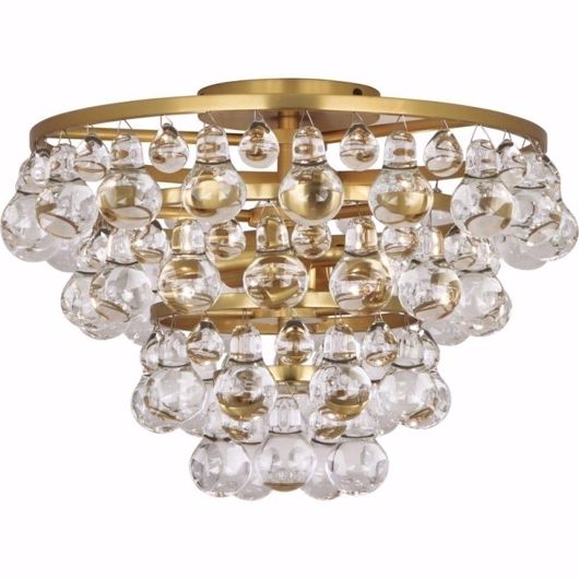 Picture of Clear Ice--Ceiling - Antique Brass