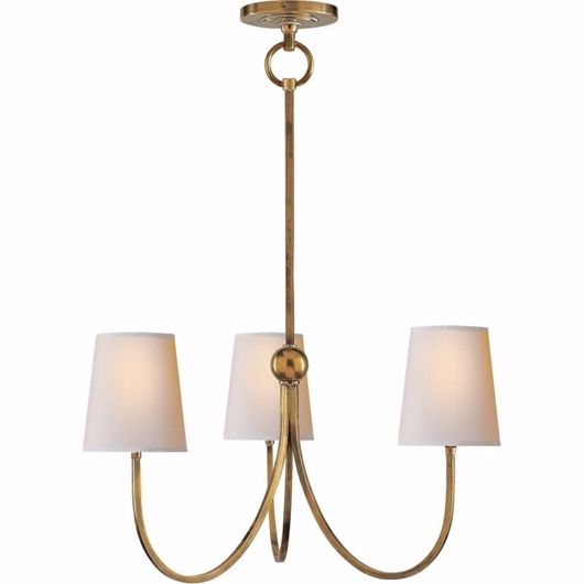 Picture of Denmark Chandelier - Hand-Rubbed Antique Brass