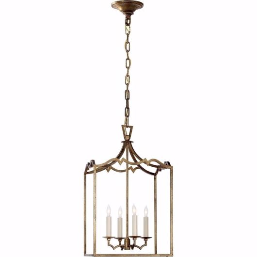 Picture of Fancy Lantern - Gilded Iron