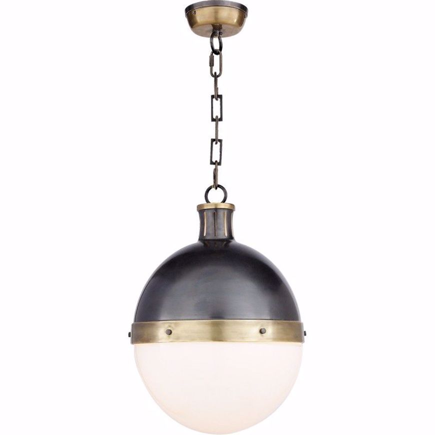 Picture of Hicks Large Pendant - Bronze & Hand-Rubbed Antique Brass