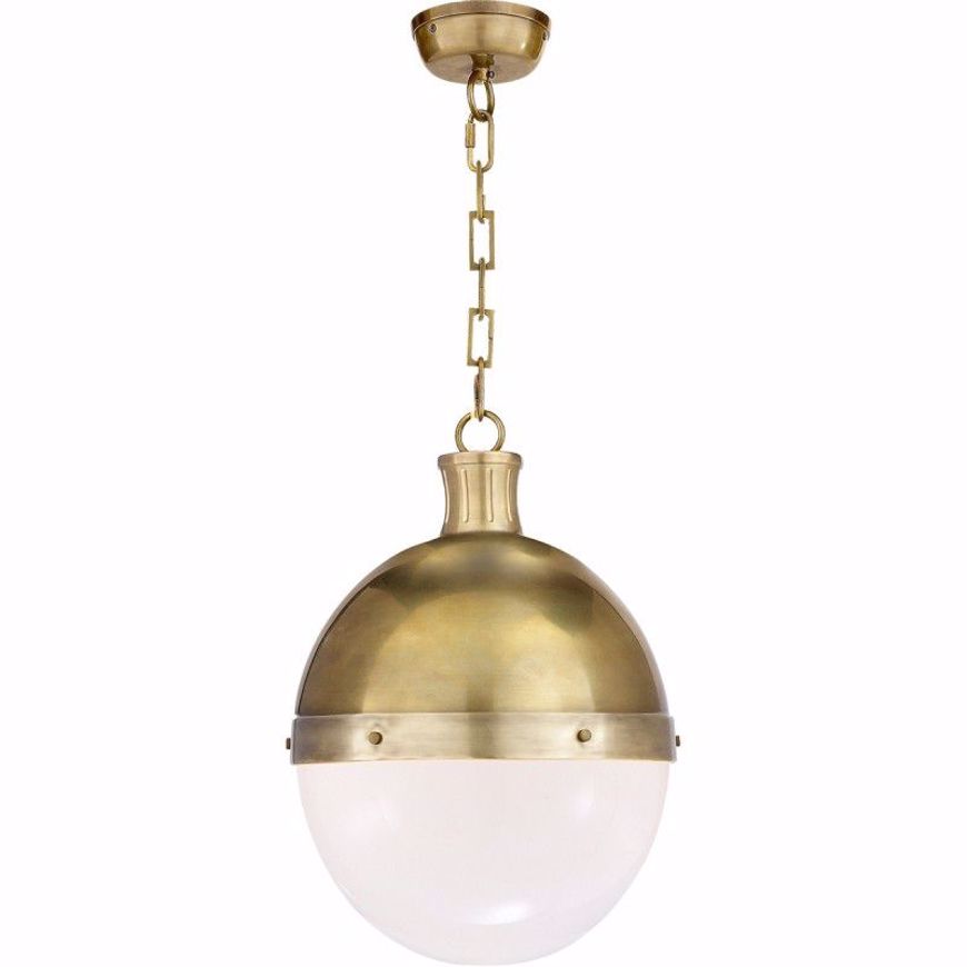 Picture of Hicks Large Pendant - Hand-Rubbed Antique Brass