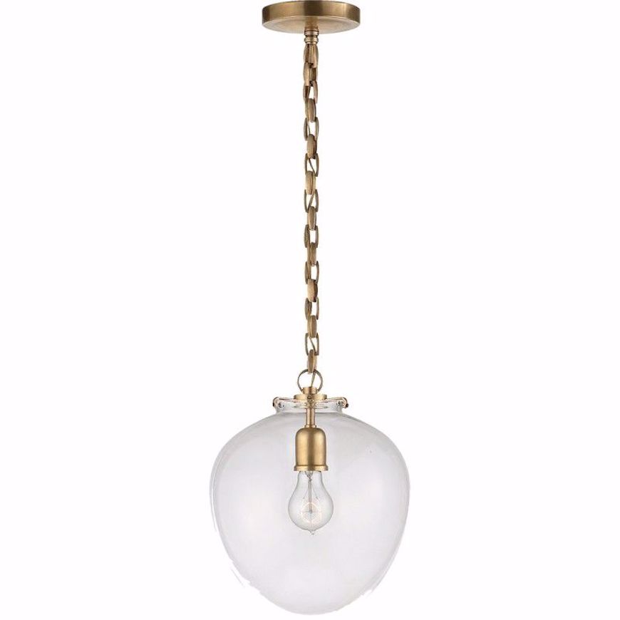 Picture of Katie Acorn Pendant - Hand-Rubbed Antique Brass