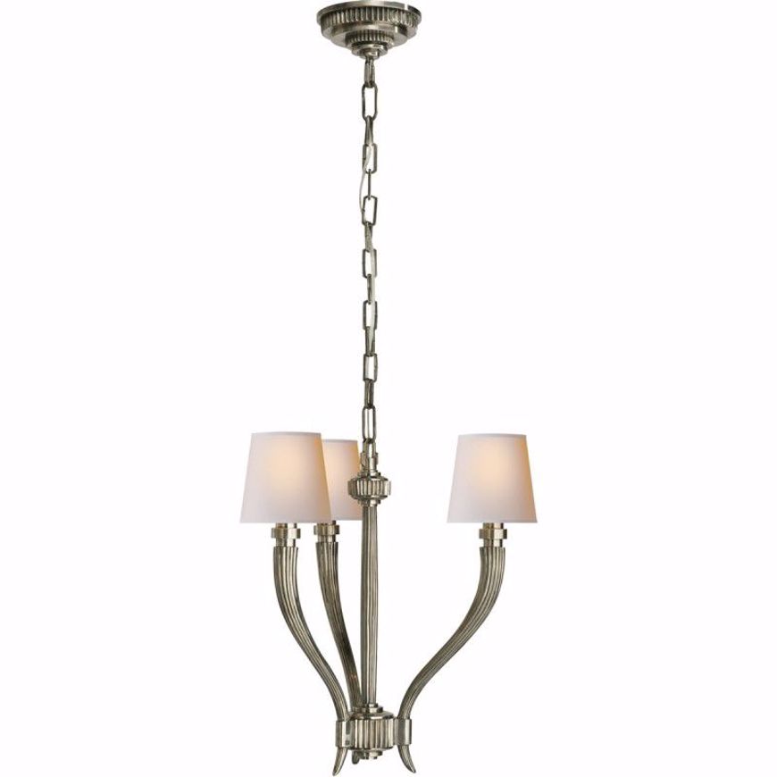 Picture of Larsen Small Chandelier - Antique Nickel