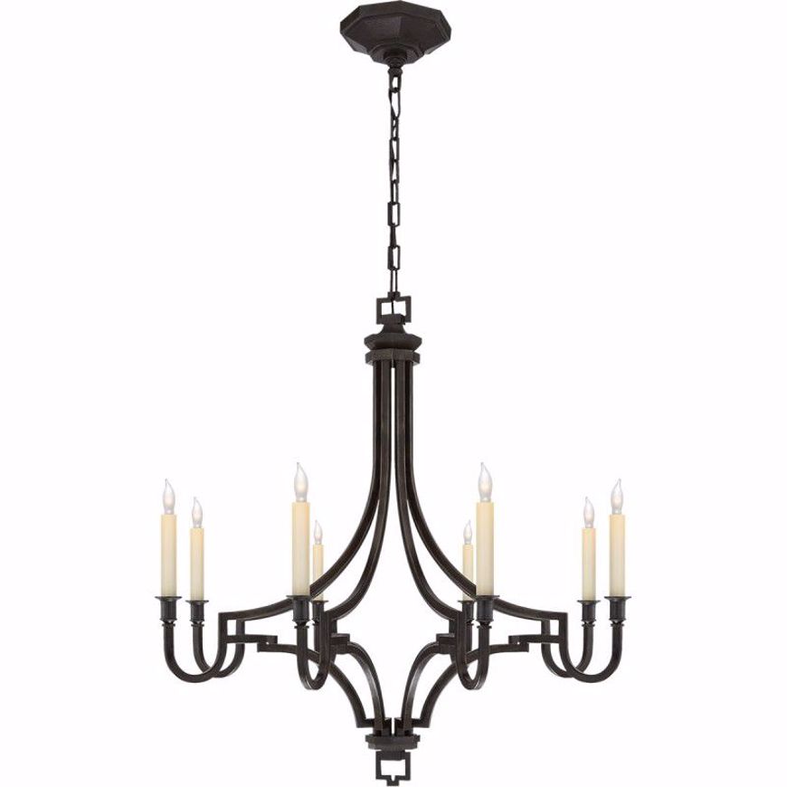 Picture of Mykonos Small Chandelier - Aged Iron