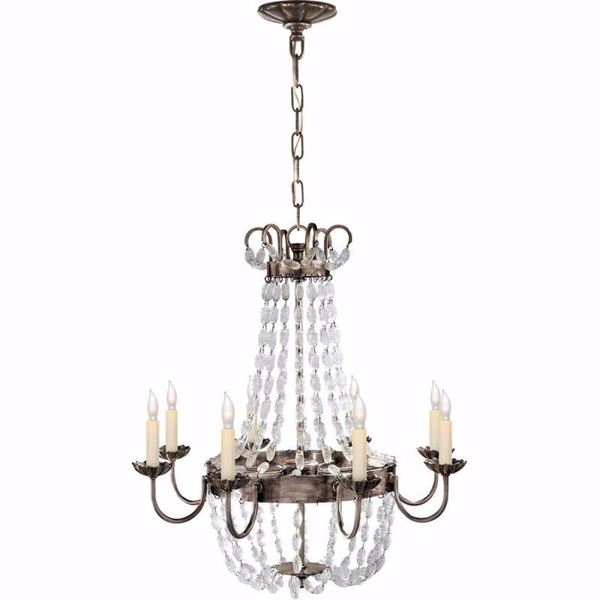 Picture of Paris Market Chandelier--Medium - Sheffield Silver