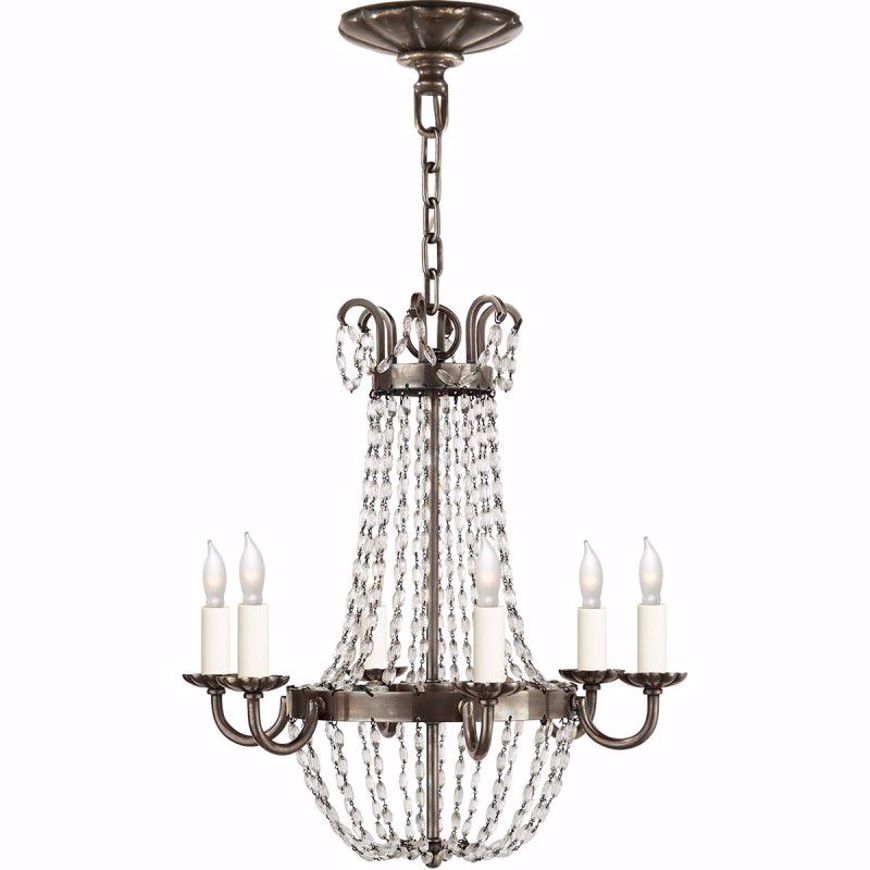 Picture of Paris Market Chandelier--Petite - Sheffield Silver