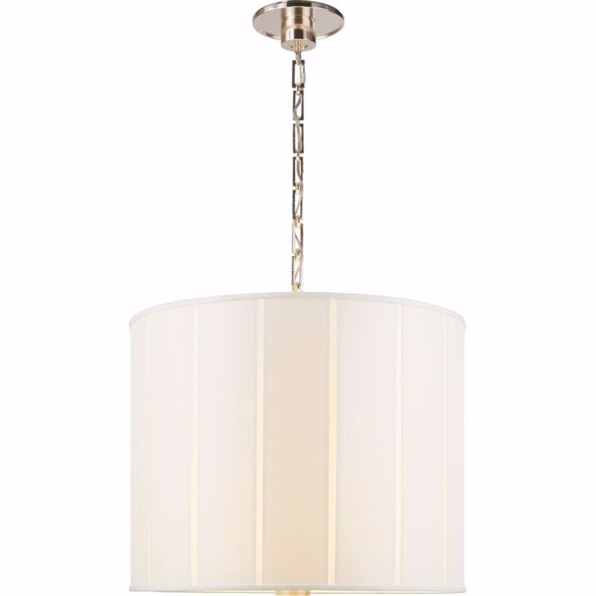 Picture of PERFECT PLEAT PENDANT--LARGE - SOFT BRASS