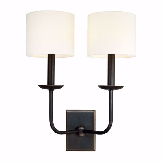 Picture of Pristine Double Sconce - Old Bronze
