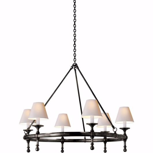 Picture of Ring Chandelier--Medium - Bronze