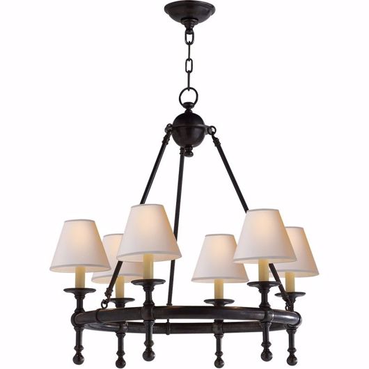 Picture of Ring Chandelier--Small - Bronze