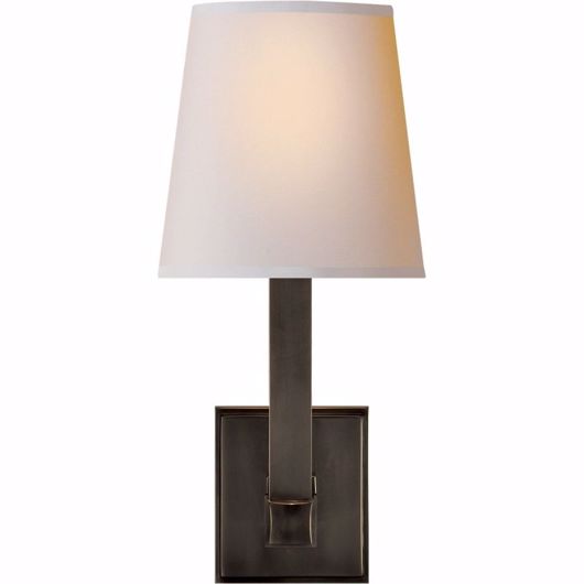 Picture of Square Tube Single Sconce - Bronze
