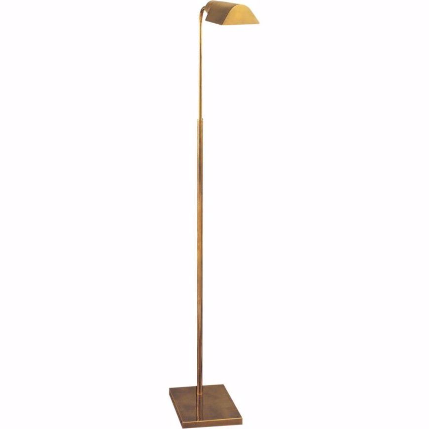 Picture of Studio Adjustable Floor Lamp - Hand-Rubbed Antique Brass