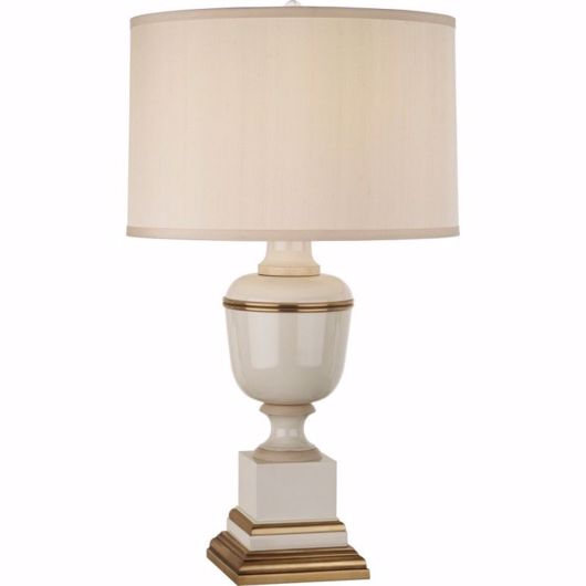Picture of Tole Table Lamp - Ivory