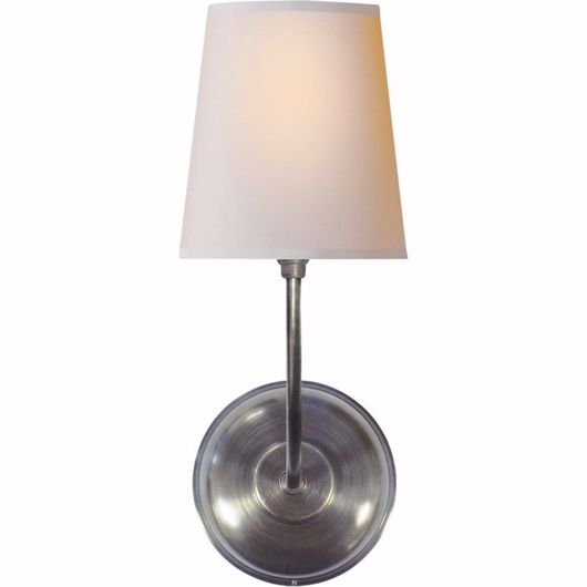 Picture of Vendome Single Sconce - Antique Silver