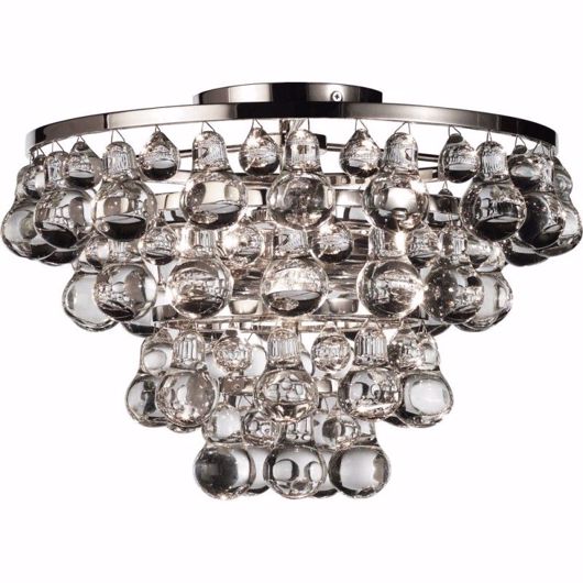 Picture of Clear Ice--Ceiling - Polished Nickel
