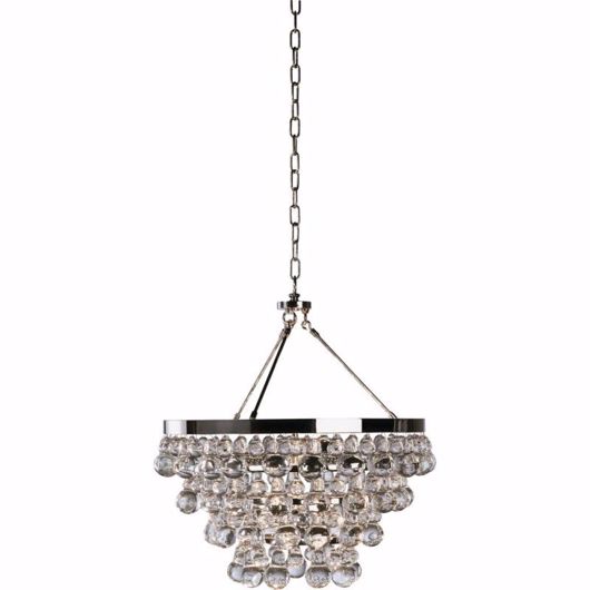 Picture of Clear Ice--Pendant - Polished Nickel