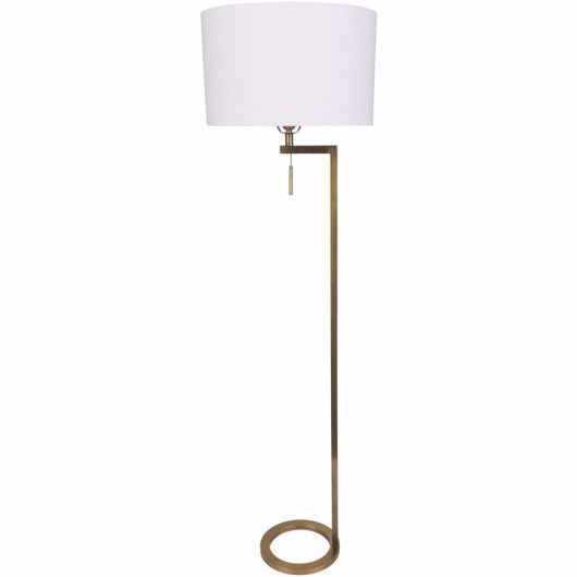 Picture of FENIMORE FLOOR LAMP - ANTIQUE GOLD