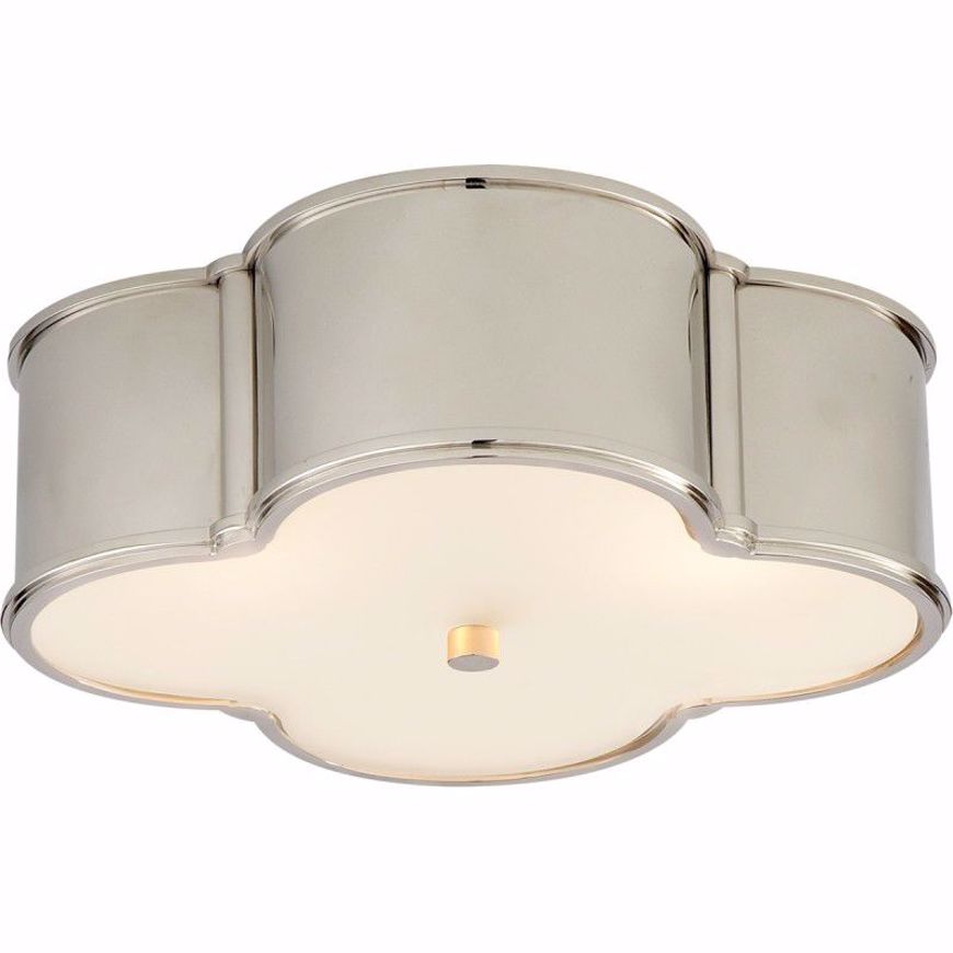 Picture of Fleur Ceiling --Large - Polished Nickel
