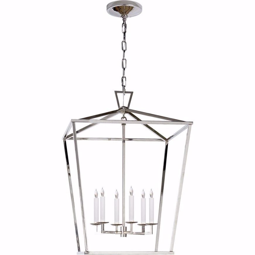 Picture of Framework Large Lantern - Polished Nickel