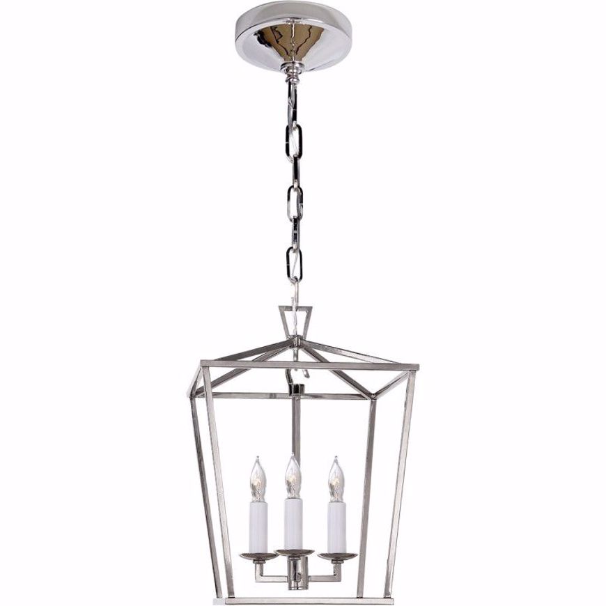 Picture of Framework Mini Lantern - Polished Nickel