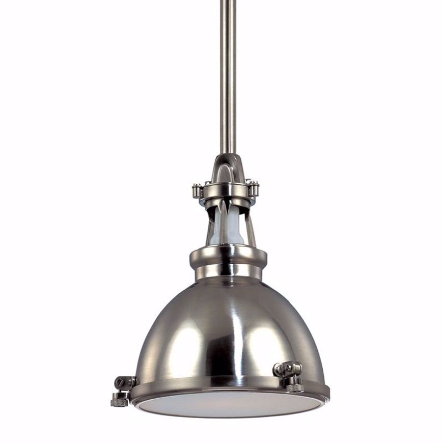 Picture of Industria Pendant--Small - Polished Nickel
