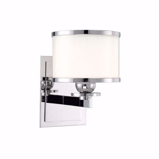Picture of James Single Sconce - Polished Nickel