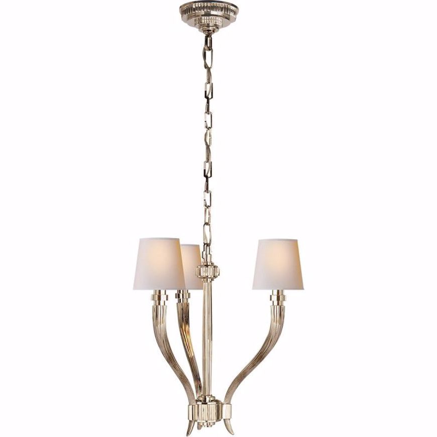 Picture of Larsen Small Chandelier - Polished Nickel