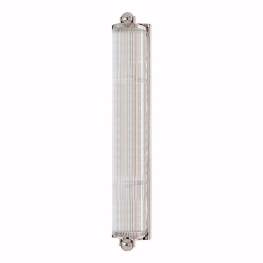 Picture of Maquillage Wall Sconce-Large - Polished Nickel