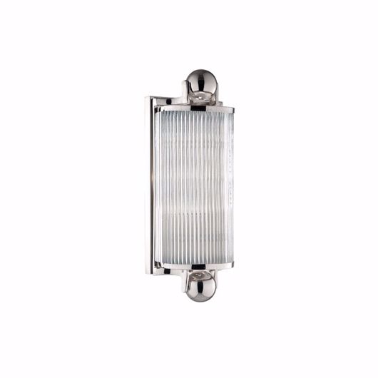 Picture of Maquillage Wall Sconce-Small - Polished Nickel