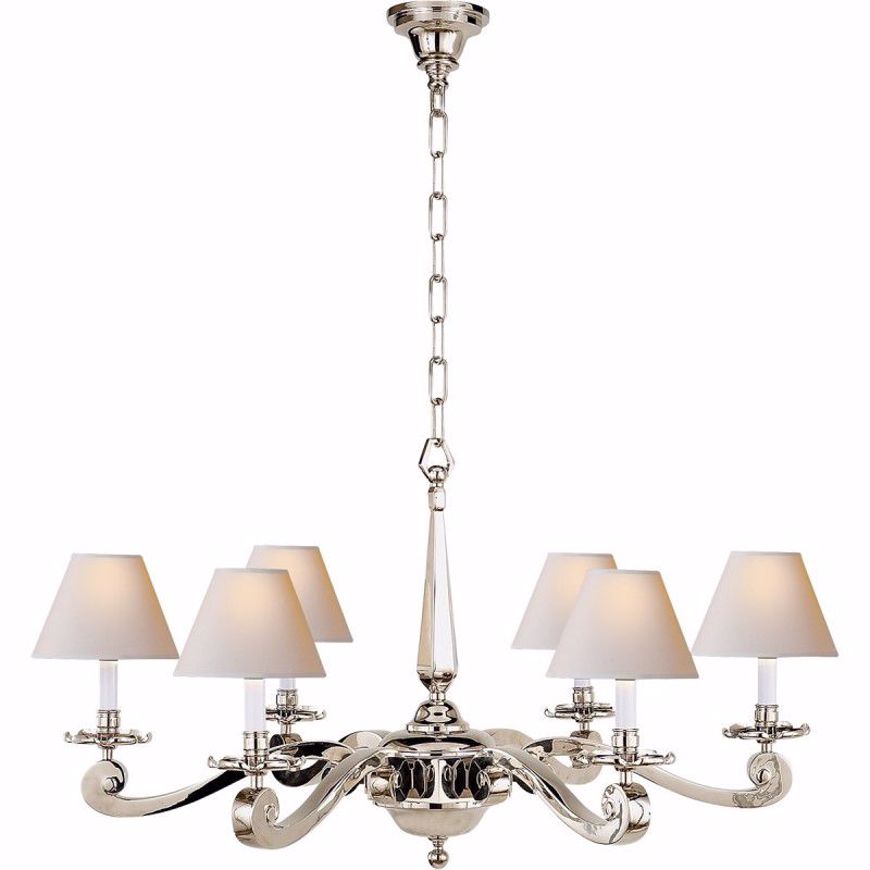 Picture of Myrna Chandelier - Polished Nickel