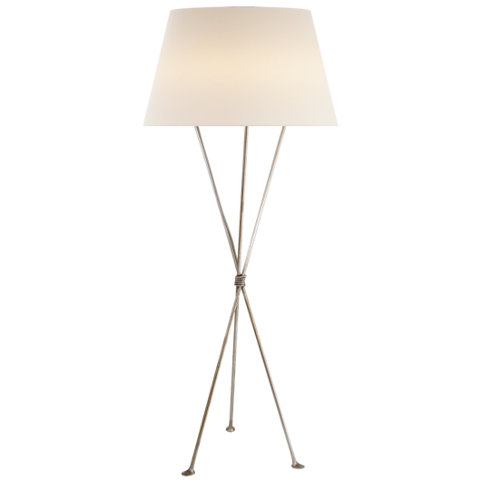 Picture of Lebon Floor Lamp-Burnished Silver Leaf