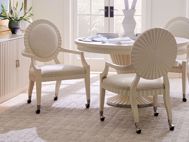Picture of Roslyn Desk Chair With Casters- As Shown
