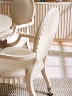 Picture of Roslyn Desk Chair With Casters- As Shown