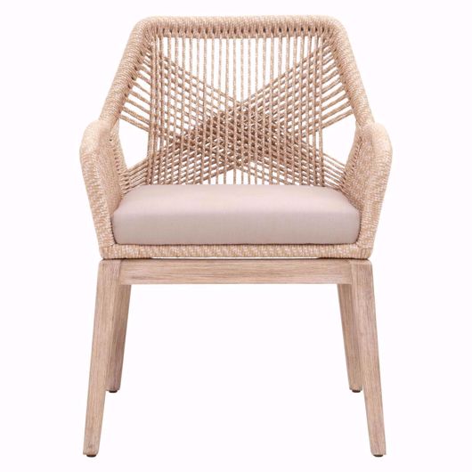Picture of Loom Arm Chair-Sand