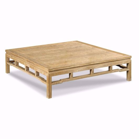 Picture of Modern Ming 60" Cocktail Table- Limewash