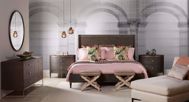 Picture of Eli Oval Nightstand- Tempest