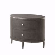 Picture of Eli Oval Nightstand- Tempest