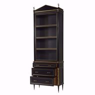 Picture of Faux Bois Cabinet-Black