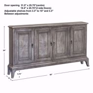 Picture of Nyle 4 Door Cabinet