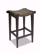 Picture of Chieftain Woven Leather Bar Stool