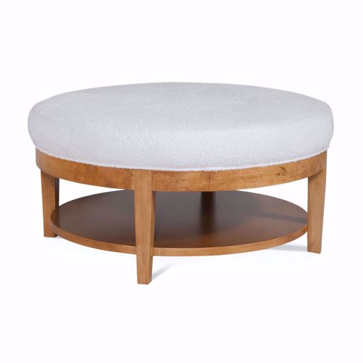 Picture of Darren Round Ottoman