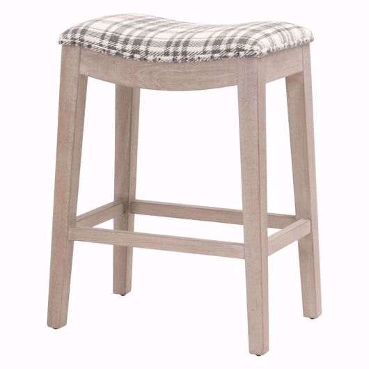 Picture of Harper Counter Stool-Tartan