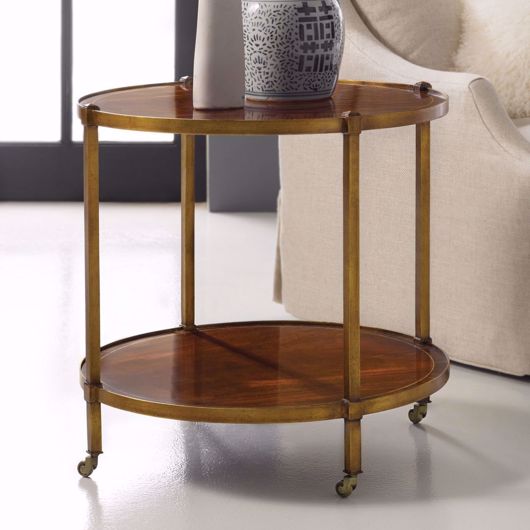 Picture of Round Inlaid Table
