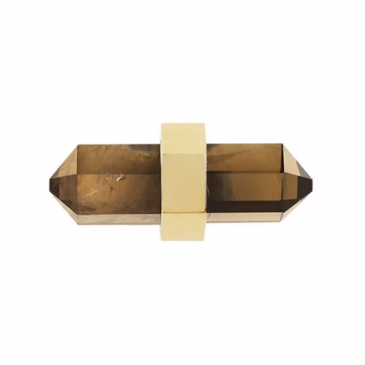 Picture of FREYA SMALL PULL SMOKEY QUARTZ