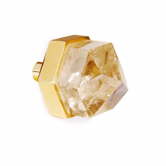Picture of THEA LARGE KNOB SMOKEY QUARTZ