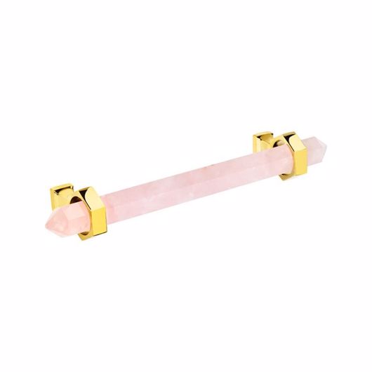 Picture of FREYA LARGE PULL ROSE QUARTZ