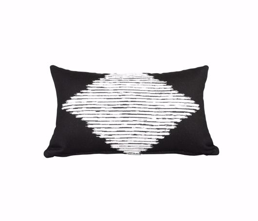 Picture of SMOLDER NOIR 13" X 21" PILLOW