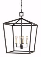 Picture of DENISON BLACK LARGE LANTERN