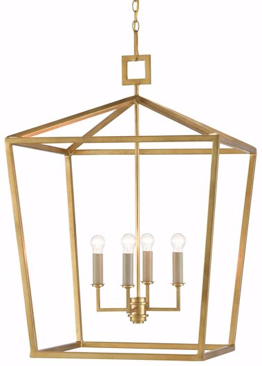 Picture of DENISON GOLD LARGE LANTERN